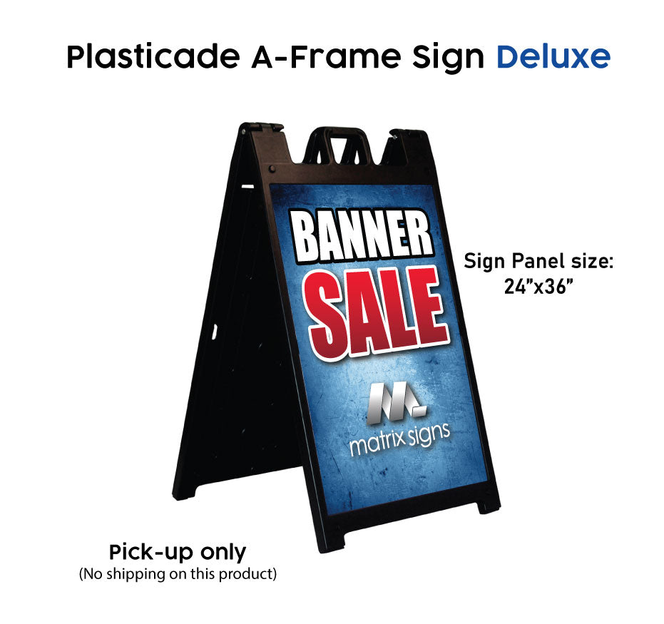 Signicade Deluxe A-Frame Sign