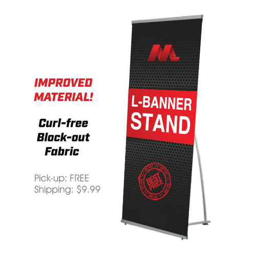 L-Banner stand